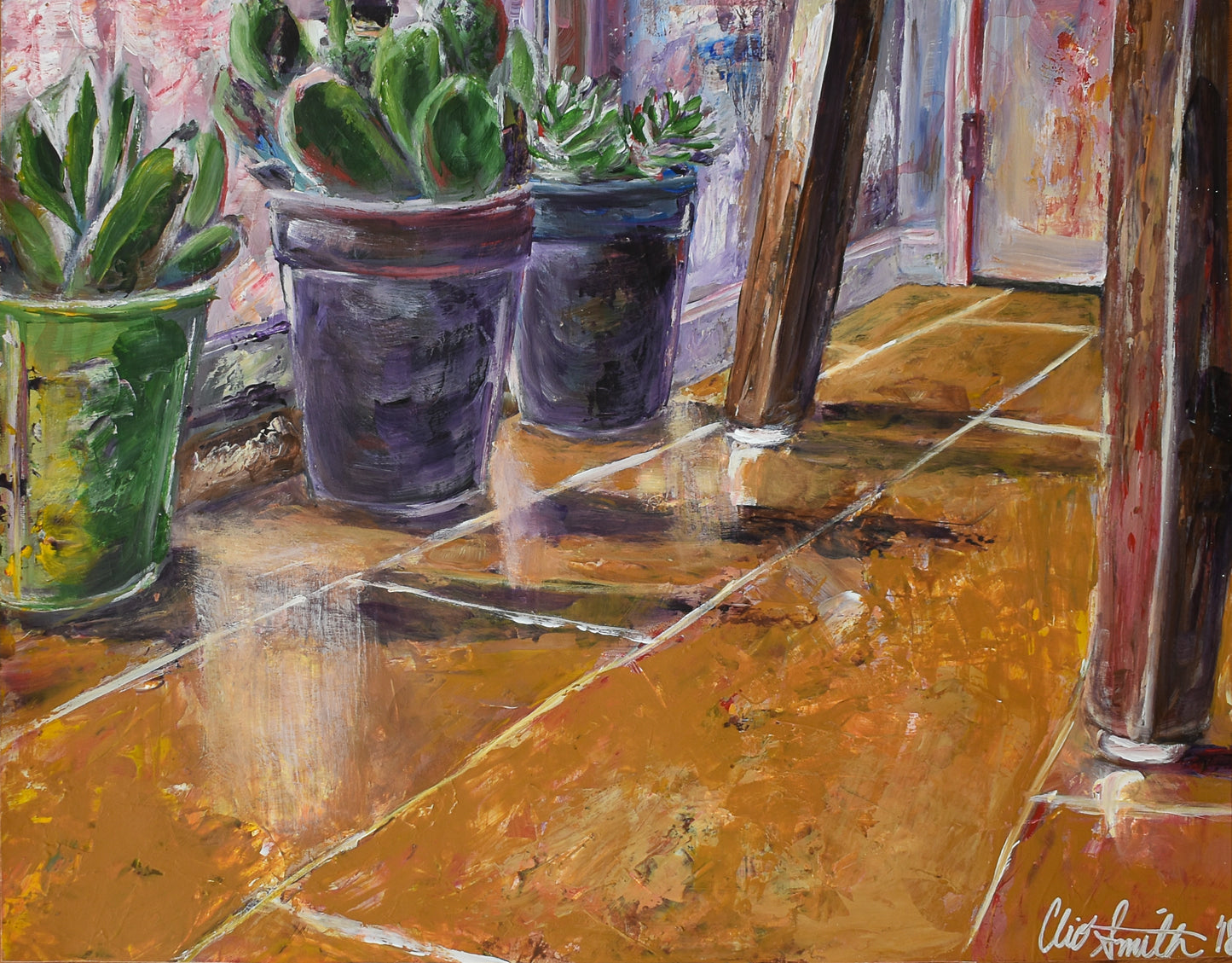 My Mom's Potted Plants