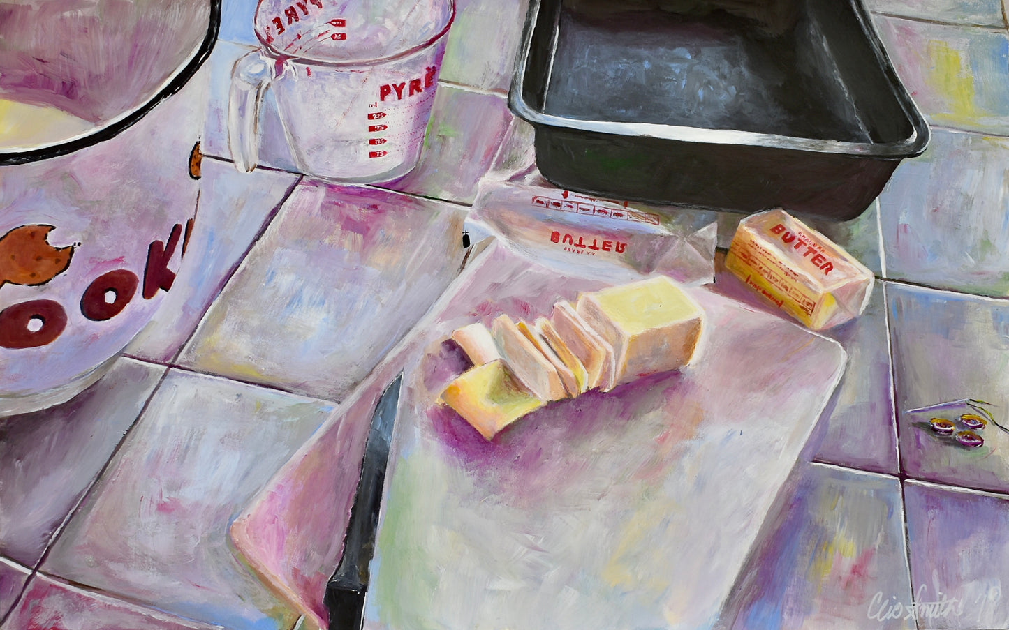 Baking my Grandma's Recipe Print