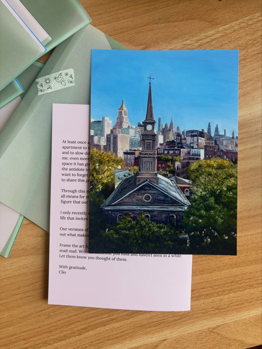 THE FUNKY POST: Clio's monthly print club