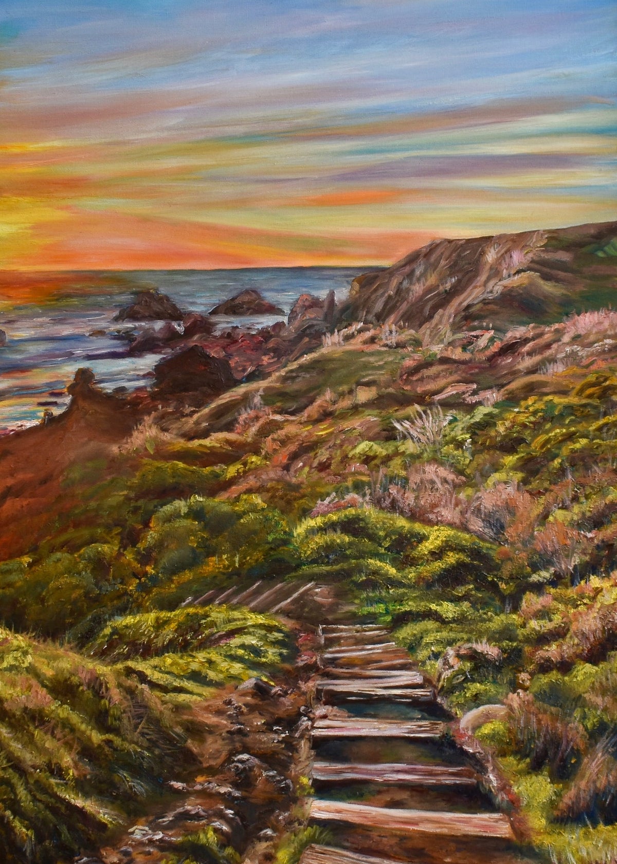 Bodega Bay, a 5x7 mini art print by Clio Smith