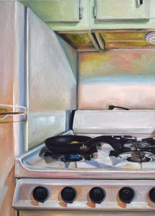 Corners of the Kitchen, a 5x7 mini art print by Clio Smith