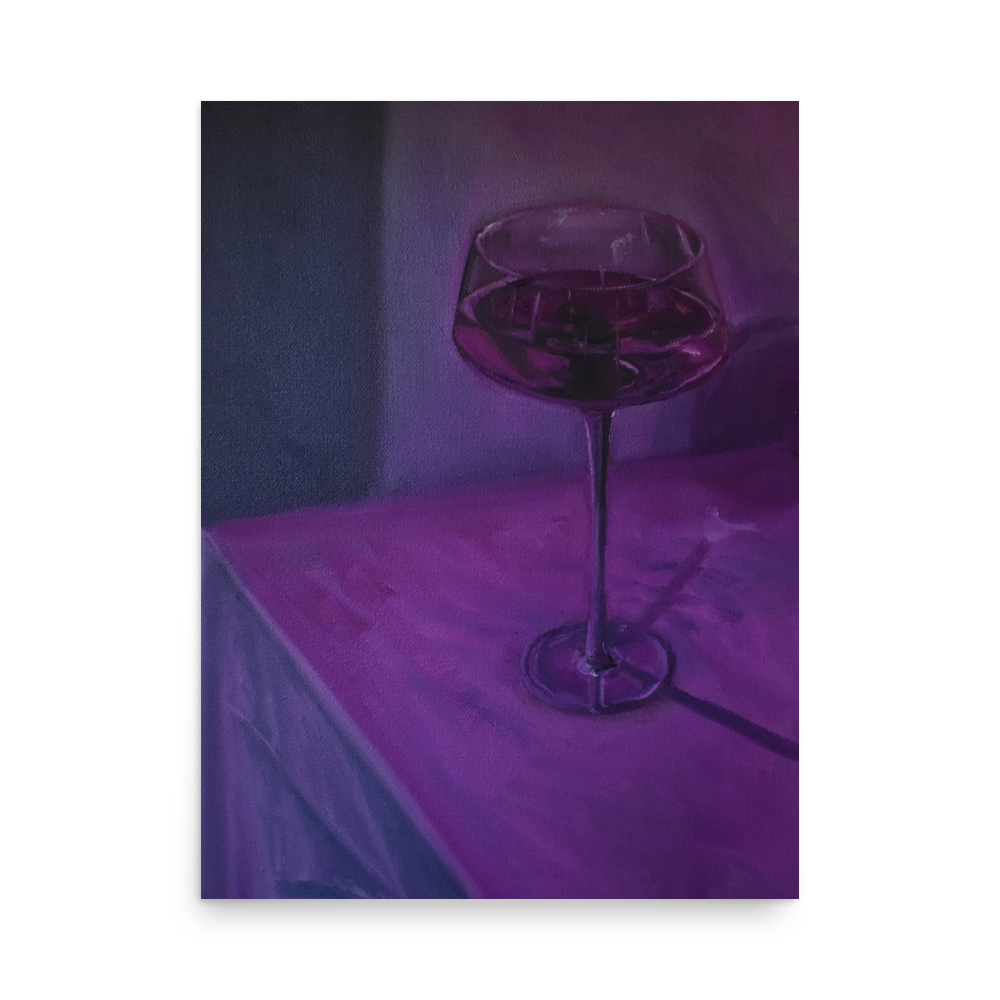 Pink Martini Art Print 9x12