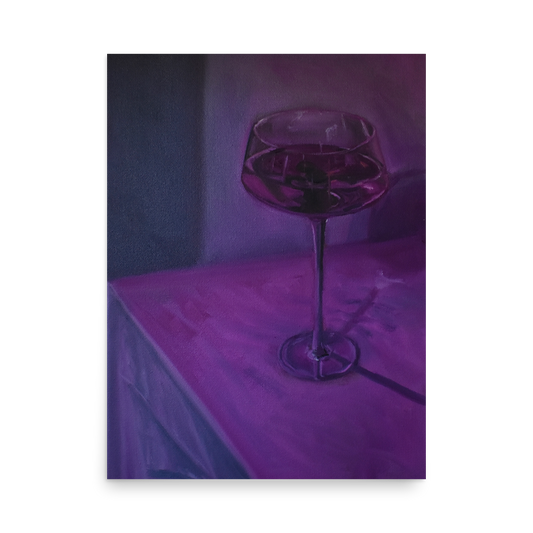 Pink Martini Art Print 9x12