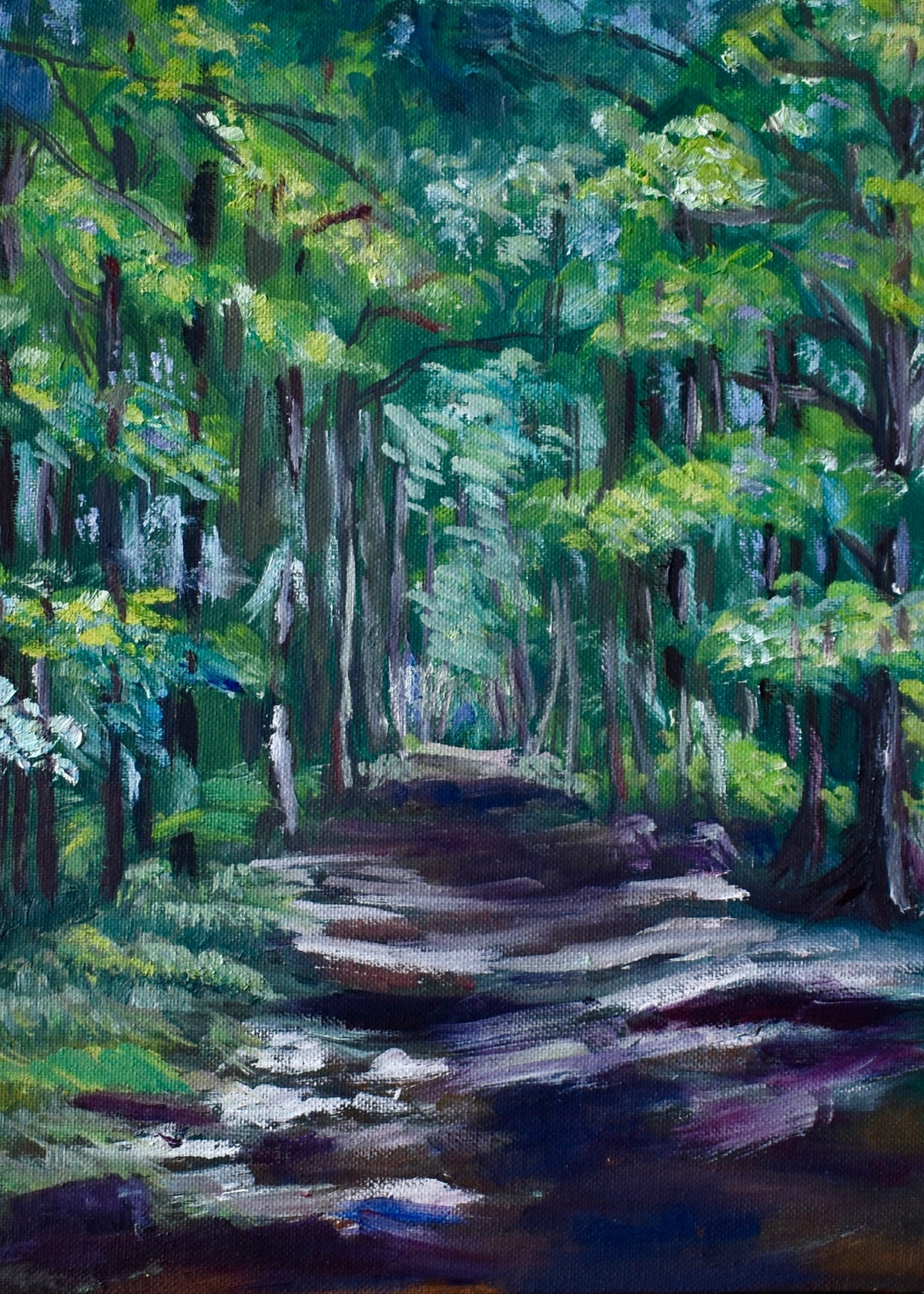 Forest Run, a 5x7 mini art print by Clio Smith