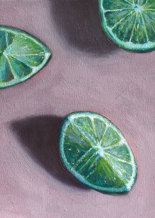 Moment for the Limes, a 5x7 mini art print by Clio Smith