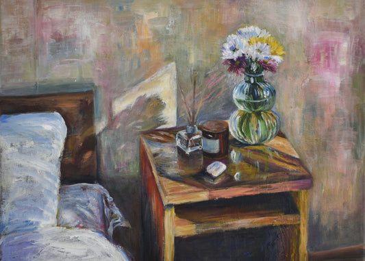 Settling In, a 7x5 mini art print by Clio Smith