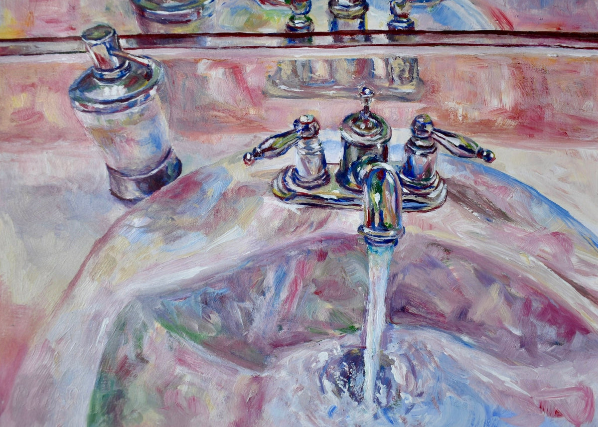 Sink, a 7x5 mini art print by Clio Smith