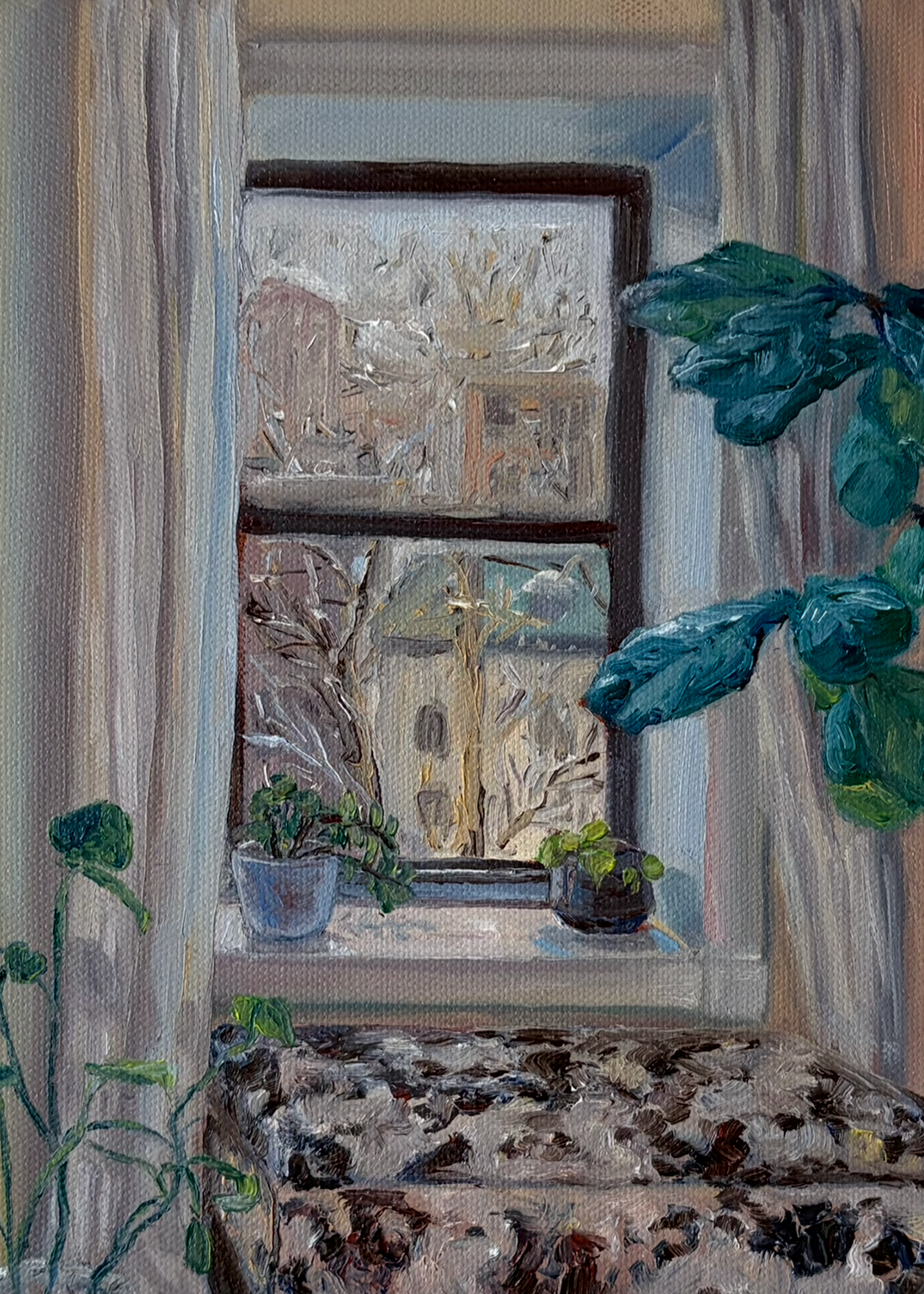 Window of a Great Life, a 5x7 mini art print by Clio Smith